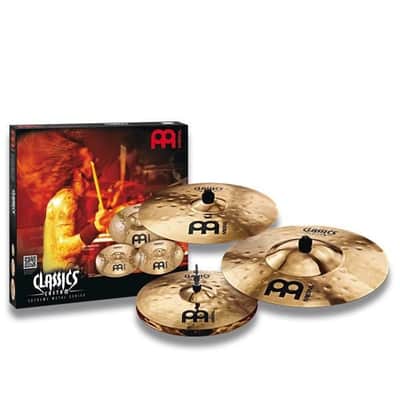 Meinl Classics Custom Extreme Metal Cymbal Set 14/18/20 image 1