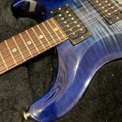 PRS Custom 24 rare Burst Royal Blue 1987 image 6