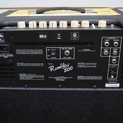 Fender Rumble 500 Bass Combo Amp image 3