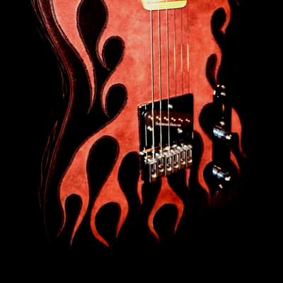 Hamer T 51 1991 Custom Leather. Only 1. Built For Bill Kaman, II. Very Rare. Collectible.  Boots. image 5
