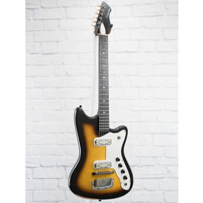 Silvertone- Danelectro Era Guitar - Sunburst image 2