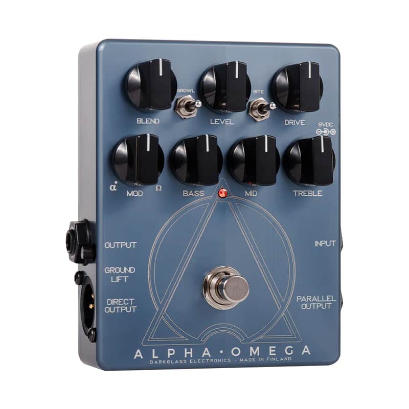 Darkglass Electronics Alpha Omega Bass Preamp 2018 - Present - Blue image 1