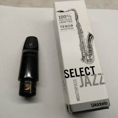 D'Addario MKS-D8M Select Jazz Tenor Saxophone Mouthpiece - 8 2010s - Black image 1