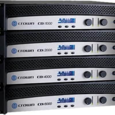 Crown CDi Series Professional 1.4kW DSP Install Amplifier image 2