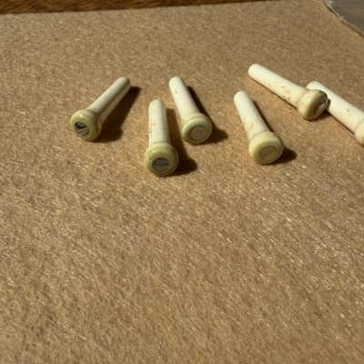 Acoustic Guitar Bridge Pins Pre 1940 & 1980(Pearl) image 4