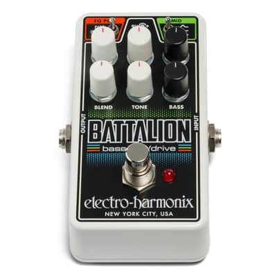Electro Harmonix Nano Battalion Bass Preamp & Overdrive Pedal image 2