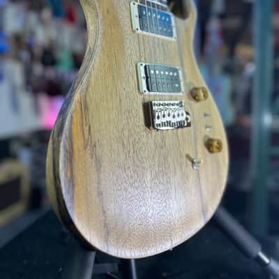 PRS Limited-Edition CE 24-08 Black Limba Electric Guitar - Satin Natural, with PRS Bag, 419 image 4