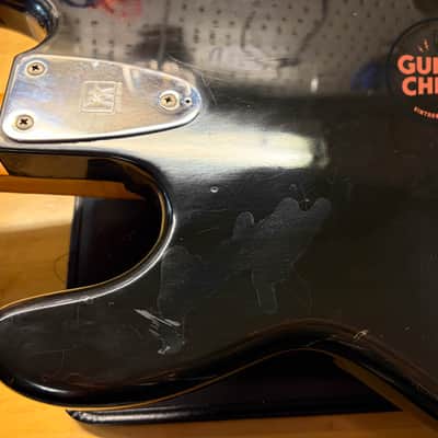 1979 Music Man Stingray Bass Black Pre-Ernie Ball OHSC image 20