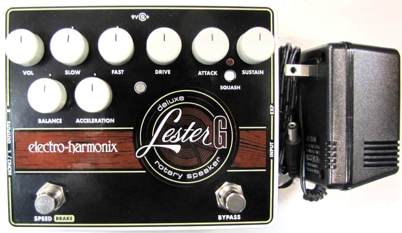Used Electro-Harmonix EHX Lester G Deluxe Rotary Speaker Guitar Effects Pedal! image 1