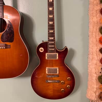 Gibson 1958 Les Paul Reissue VOS 2012 - Bourbon Burst image 1