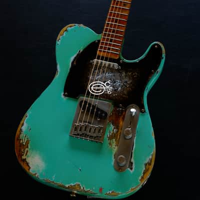 Fender Telecaster Seafoam Green Heavy Aged Relic image 3