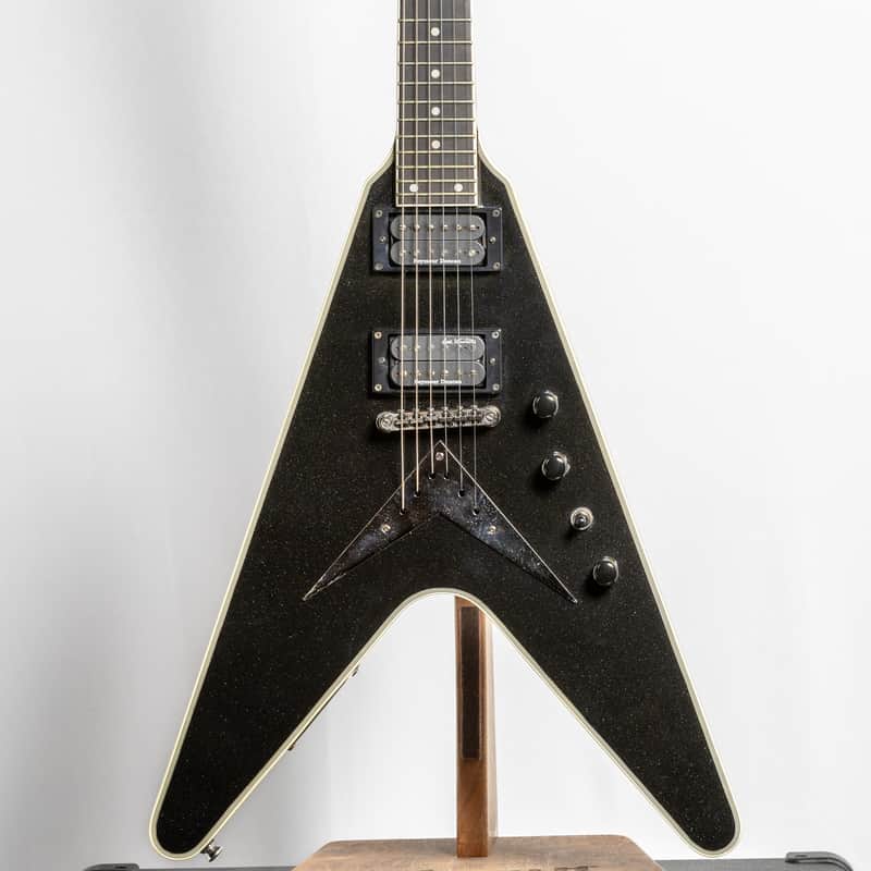 Epiphone Dave Mustaine Flying V Custom, Black Metallic | Demo image 1