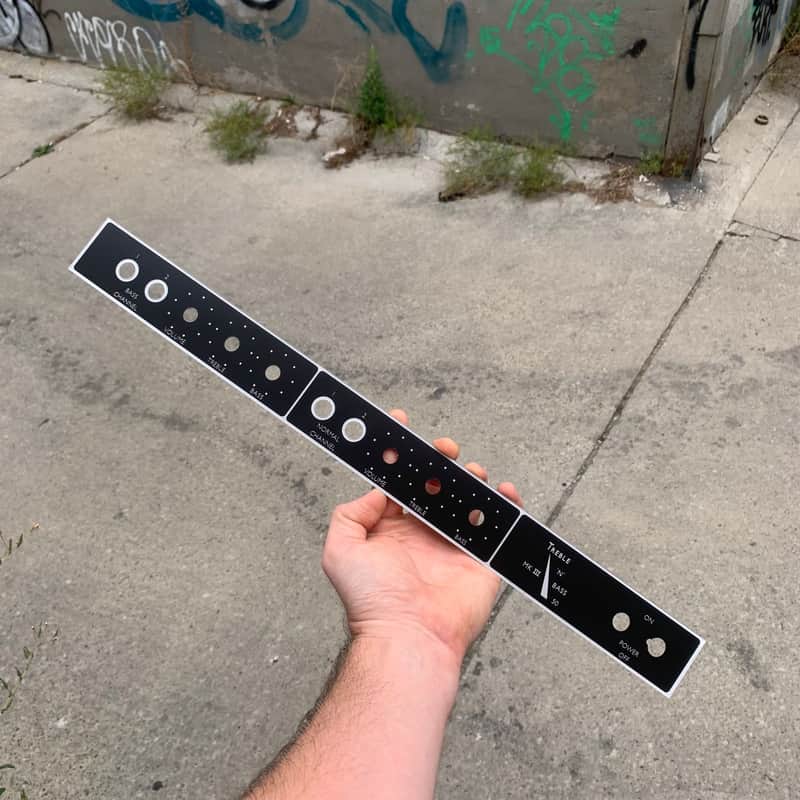 Selmer Treble 'N' Bass MK III Faceplate Reproduction [NEW] image 1