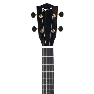 Pono ABD Deluxe Solid Acacia Baritone Ukulele image 5