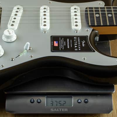Fender American Ultra II Strat Ebony Fingerboard Texas Tea US240024152 image 4