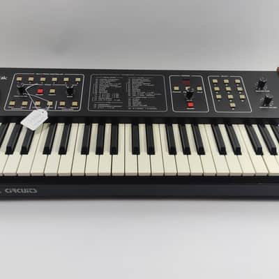 Sequential Six-Trak 49-Key 6-Voice Polyphonic Synthesizer 1984 - 1985 (Serviced / Warranty / Stardust Cover) image 3