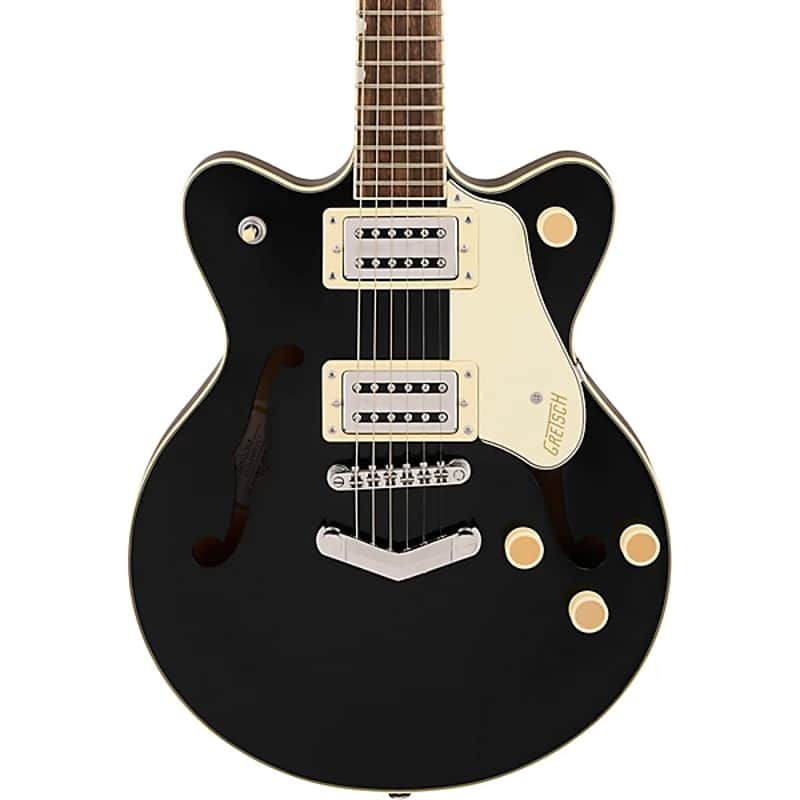 Gretsch G2655 Streamliner Center Block Jr. Double-Cut Guitar with V-Stoptail, Laurel Fingerboard, Black TGF33 image 1