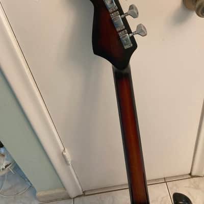 Teisco Bass 1960s - Sunburst image 4