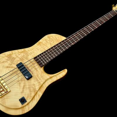 Joseph Contrabass 5 String Bass Guitar in Natural - Tribute to A.J. 2023 - image 4