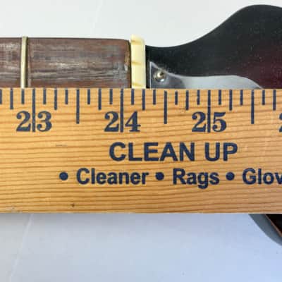 Vintage Teisco Del Rey 1960s Dual Pickup Red Cherry Burst 24" Short Scale image 9
