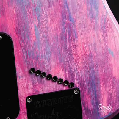 Ormsby Hypemachine CustomShop 8 string 2018 Plank Pink imagen 10