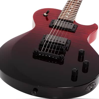Schecter 3960-SHC Solo-II Standard 6 String RH Electric Guitar - Blood Burst image 7
