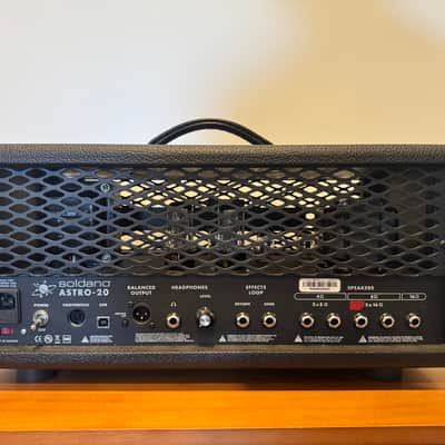 Soldano ASTRO-20 3-Channel 20-Watt Guitar Amp Head 2023 - Present - Black image 2