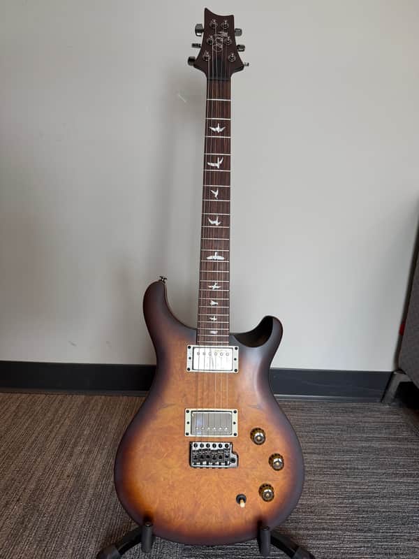PRS SE DGT David Grissom Tremolo Signature Laurel Burl Limited Edition 2025 McCarty Tobacco Burst image 1