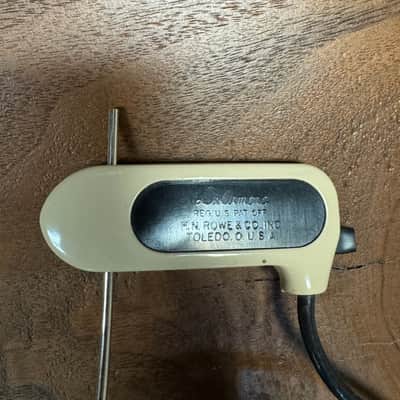 DeArmond Mandolin Pickup Vintage M500 Cream 1970’s image 3