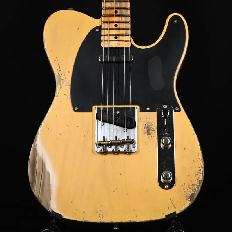 Fender Custom Shop '52 Telecaster Heavy Relic- Aged Nocaster Blonde 2026 (R151001) image 1