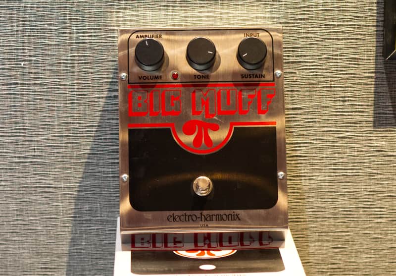Electro-Harmonix Big Muff Pi 2000 - Present - Silver / Black / Red image 1