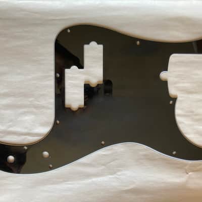 Vintage Precision Bass Style Pickguard - Black image 1