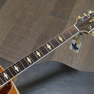 1948 Epiphone Triumph w/ DeArmond Guitar Mike Archtop Guitar Natural + HSC image 7