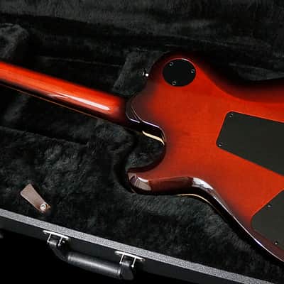 Knaggs Guitars Kenai Trem P2 in Fire Burst with T1 Flame Maple Top & Lollar P90s image 9
