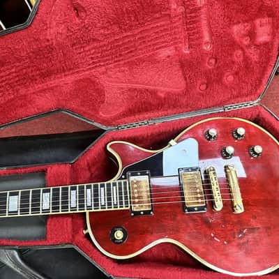 Gibson Lespaul  1977 Second Wine Custom With original case image 15