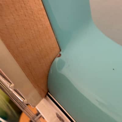 Fender Custom Shop ’66 Strat NOS Daphne Blue - RARE Bound Neck image 11