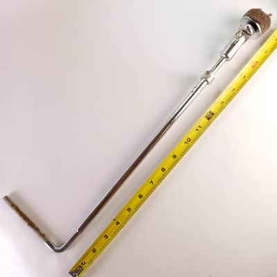 Slingerland 60s Telescoping Cymbal L-Arm Bass Drum Mount Stand Diamond Knurling image 1