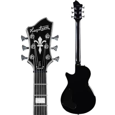 Hagstrom Ultra Max Electric Guitar Regular Dark Storm Gloss image 4