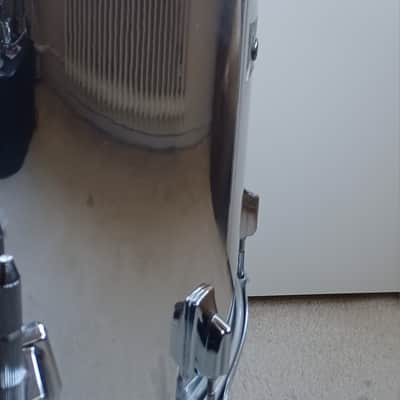 70's Tama Imperialstar 16" floortom hairline chrome image 11