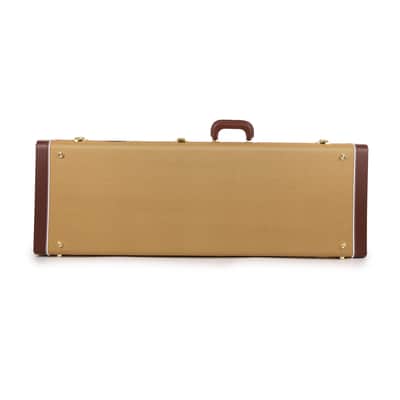 Deluxe Hard-Shell Wood Case Electric Guitars Tweed image 3