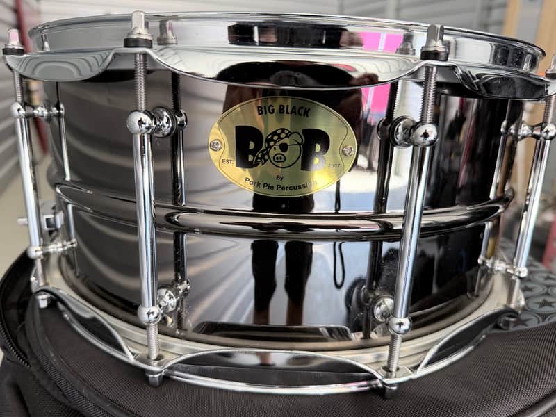 Pork Pie PP6514BB Big Black Brass 6.5x14