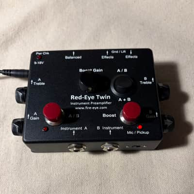 Fire-Eye Red eye twin instrument preamp image 10