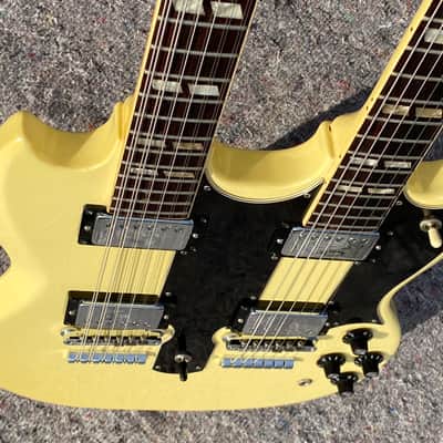 Gibson EDS-1275 Double-Neck SG 1974 - Alpine White image 4