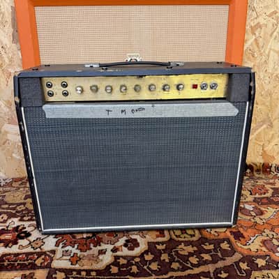 Vintage 1969 Marshall Bluesbreaker Tremolo 50 JMP 2x10 Amplifier Combo 1960s image 2