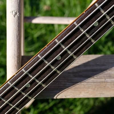 1981 Moridaira/Morris-made Lotus L-1500 Neck-Through Electric Bass Guitar w/OHSC image 4