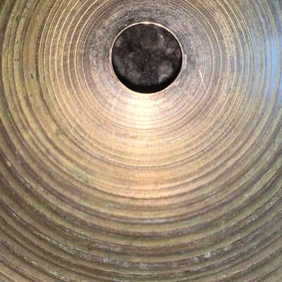 Vintage Zildjian 15  inch hi hat hi hat cymbal bottom cymbal only image 6