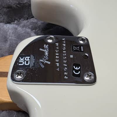 Fender American Professional II Stratocaster BRAND NEW LEFT HAND LH Olympic White USA Lefty Handed Strat Electric Guitar image 8