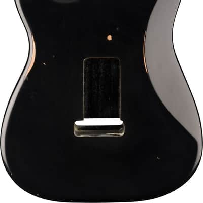Fender Road Worn 50's Stratocaster SSS Alder Body, Black image 2