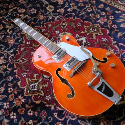 Gretsch G5420T Electromatic Hollow Body with Bigsby 2014 Orange Stain image 1