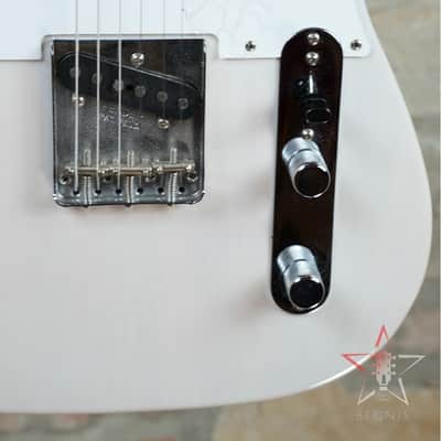 FENDER Telecaster Mirror Jimmy Page Signature - 2019 - White Blonde image 5